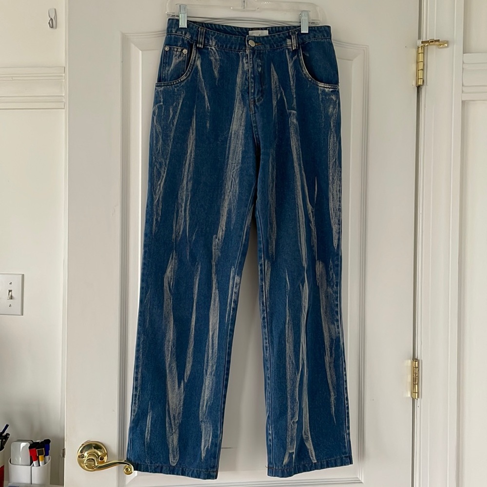 Love & Harmony High Waisted Two Toned Jeans 30 Inch Waist